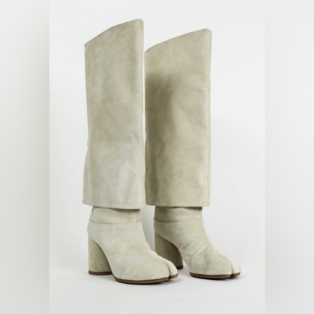 ISO  Maison Margiela Trompe l’oeil tabi boots SUEDE. Major major ISO